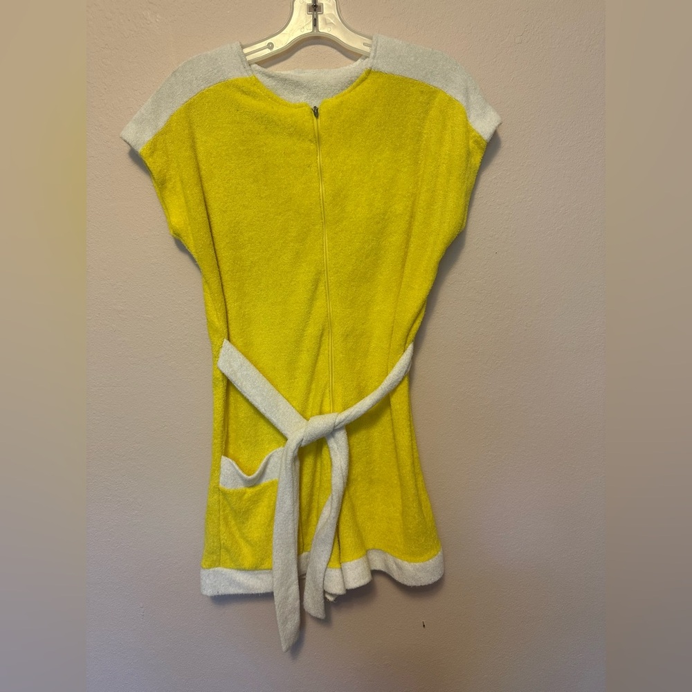 Vintage 1970s-80s terry playsuit or romper